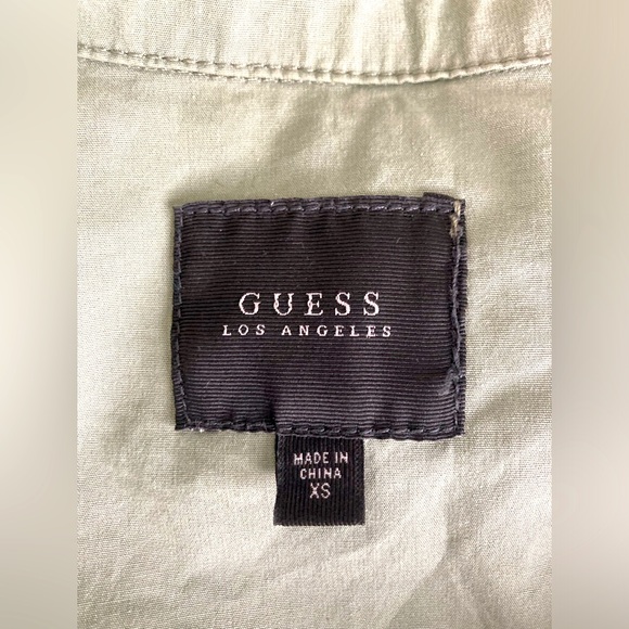Guess Cotton Utiltity Jacket - Picture 9 of 9